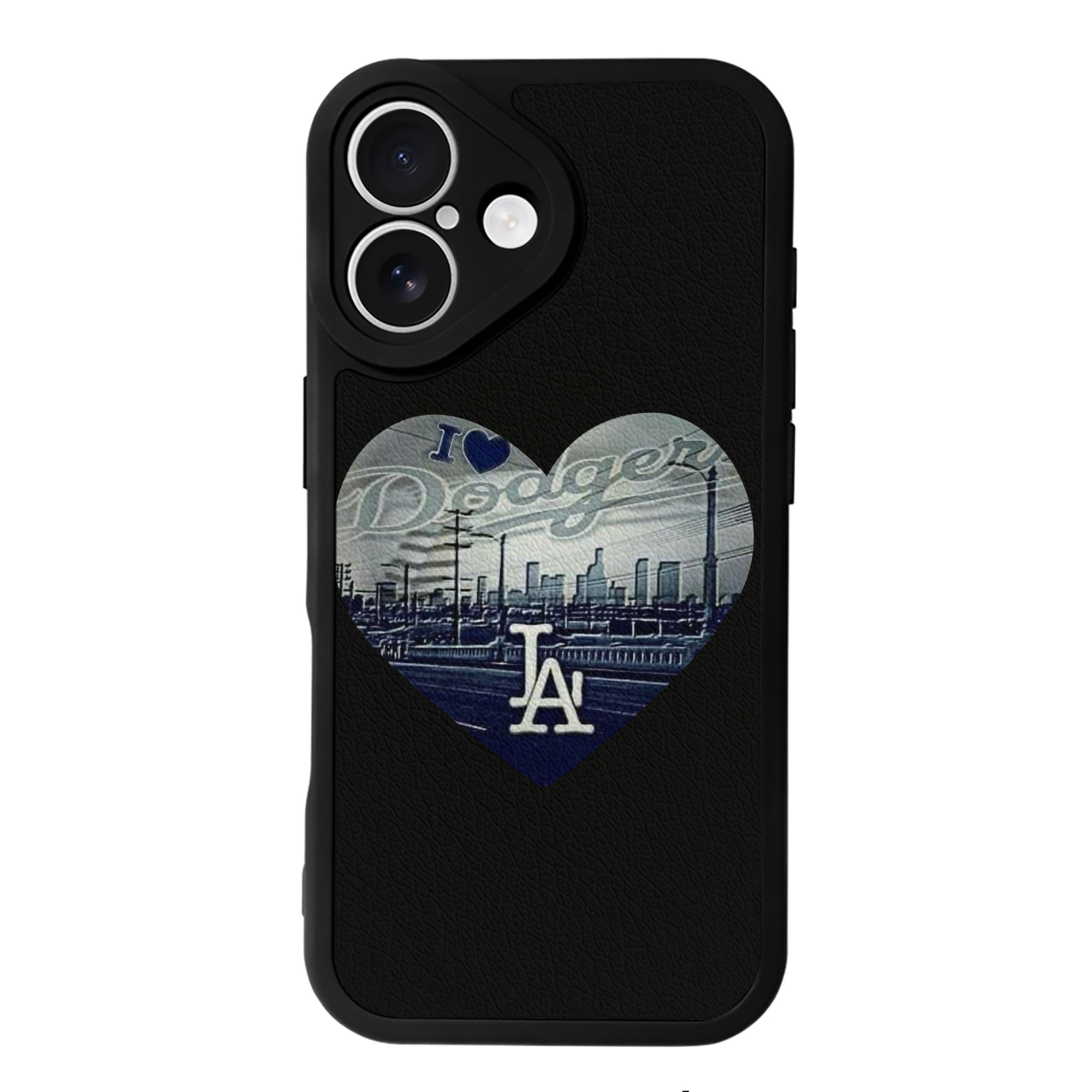  IPhone 16 Silicone Leather Case – UV Print, Lambskin Texture – Perfect Fit, Wireless Charging Compatible, Scratch Resistant, Precise Cutouts – Stylish Protection For IPhone 16